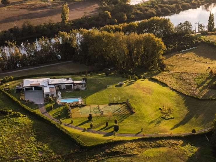 A five-bedroom, three-bathroom home at 23 Sullivan Road, in Horsham Downs, Waikato, is the best house the listing agent has been in. Photo / Supplied