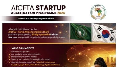 The AfCFTA Startup Acceleration & Partnership Program 2026 for African Startups. – Opportunities For Africans