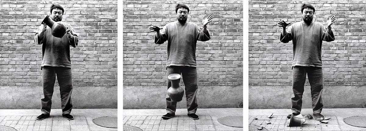 ai weiwei dropping a han dynasty urn