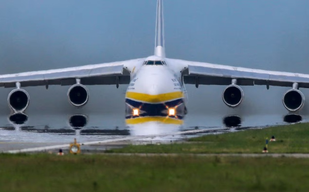 Antonov AN-124, world’s biggest aircraft, on way to New Zealand now