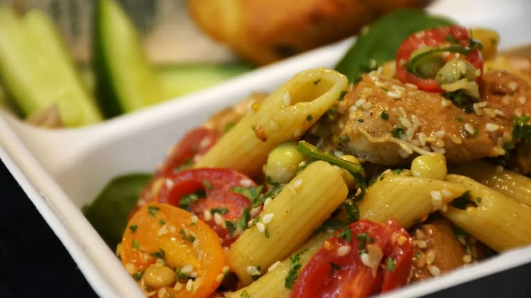 An example of the school lunches provided by Te Rūnanga o Ngāti Rārua