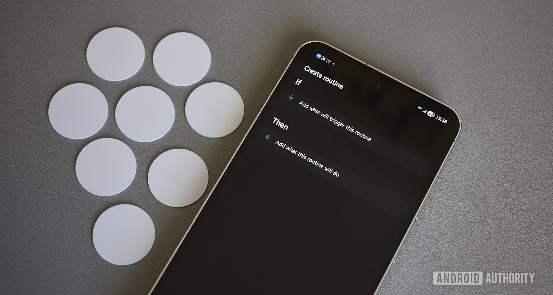 android auto nfc tags samsung modes and routines 1