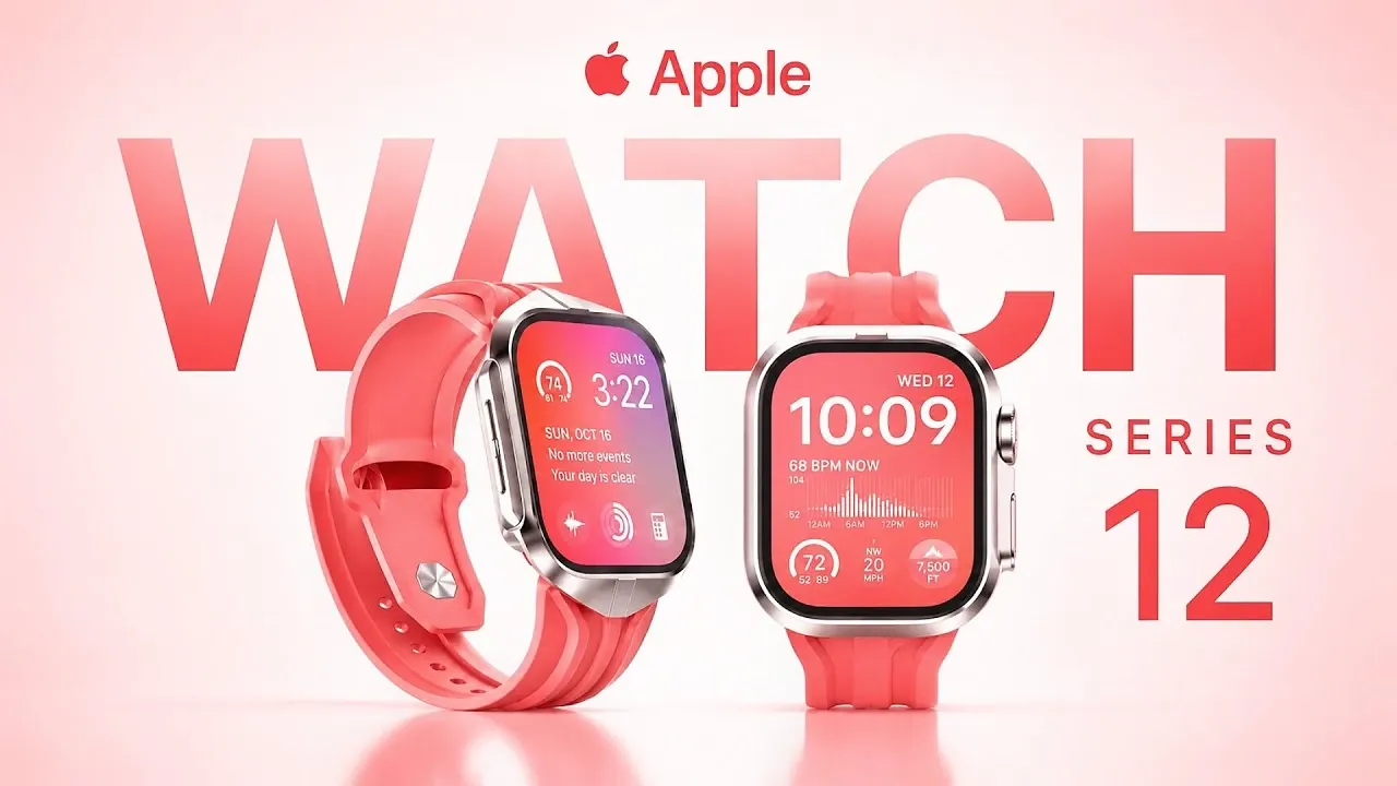 Apple Watch Series 12 displaying new health tracking metrics