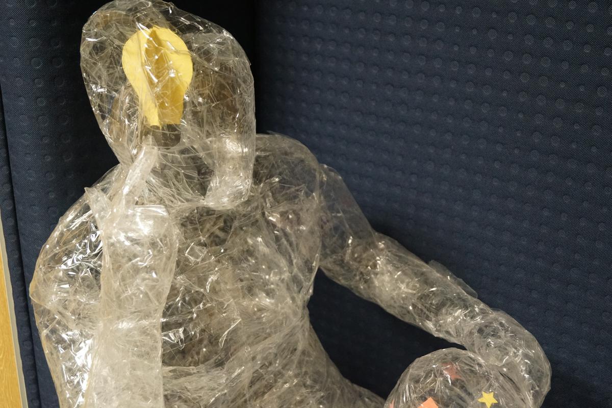 Life-Sized Tape Sculptures Bring Community Messages To Sartell
