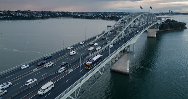 Auckland Harbour Bridge sways beneath crowds – protests curbed