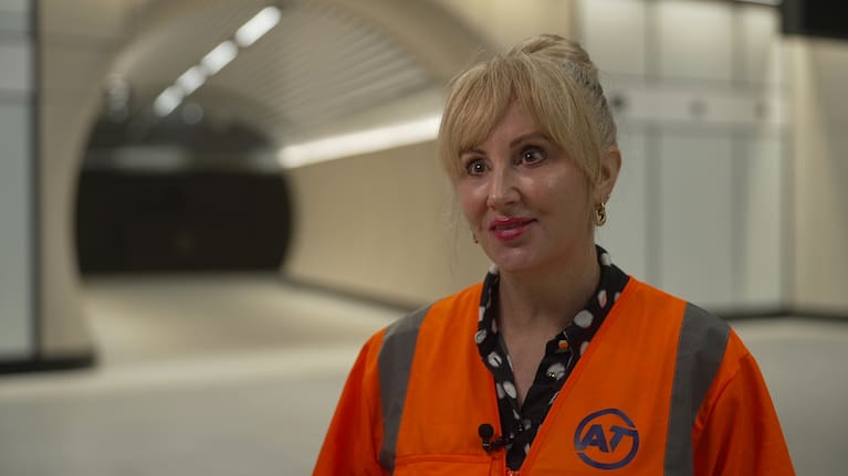 Auckland Transport's Stacey van der Putten.