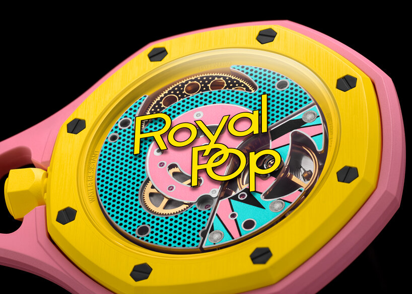 audemars piguet and swatch revive the pocket watch with a playful pop twist - 4
