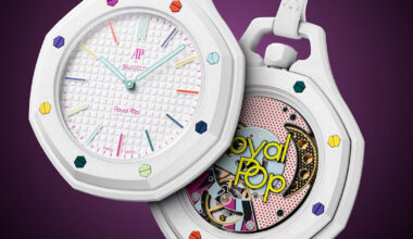 audemars piguet & swatch revive the pocket watch with playful twist