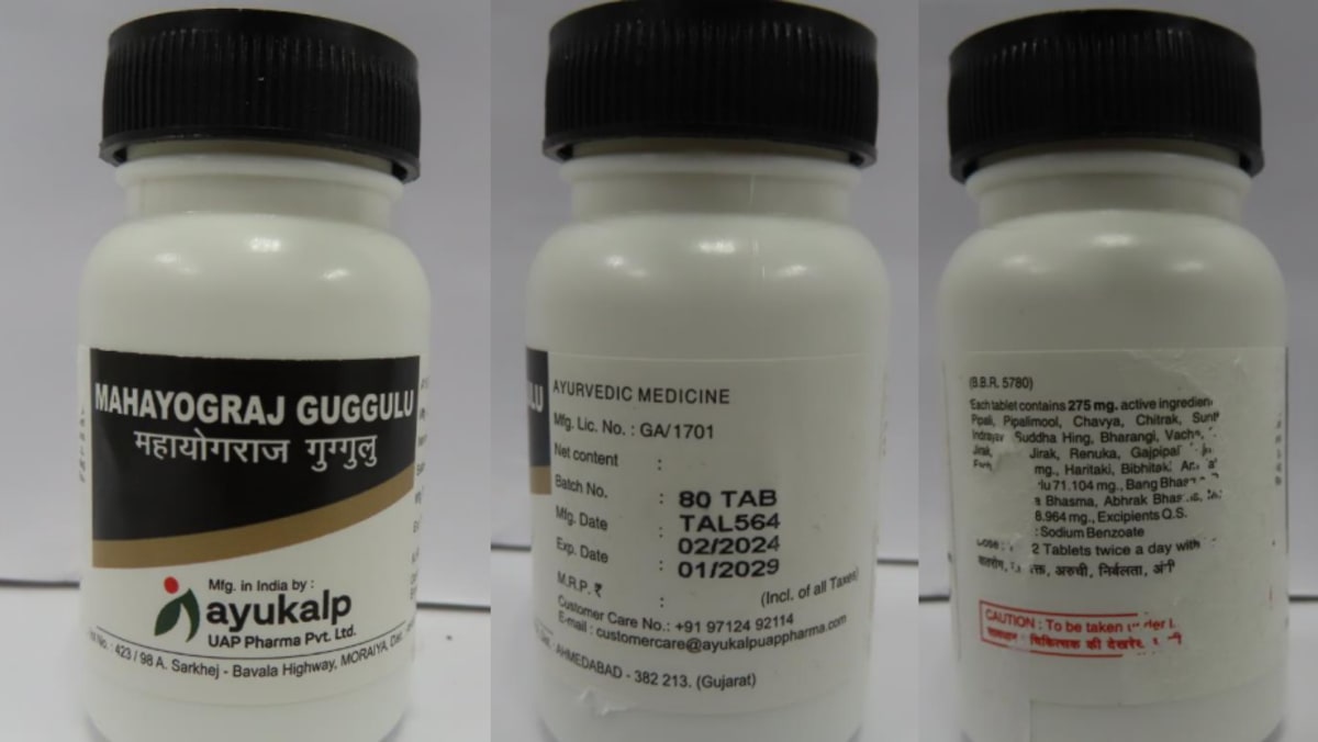 Company fined for selling ayurvedic pills with high amounts of lead; customer poisoned and warded