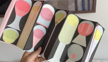Jiyung Lee's illustrations of everyday items are organised 'almost like a catalogue layout'