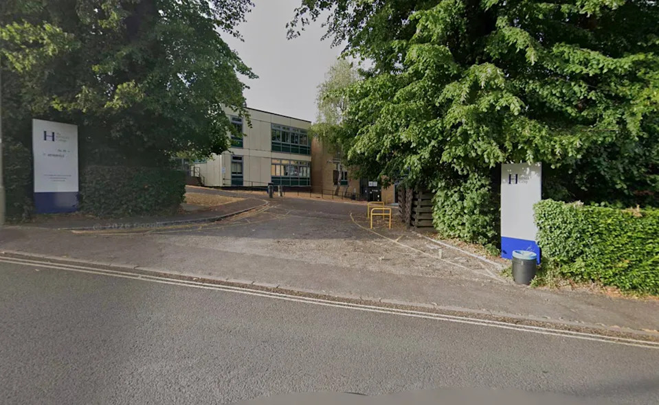 A student at Henley College in Oxfordshire has died (Google Maps)