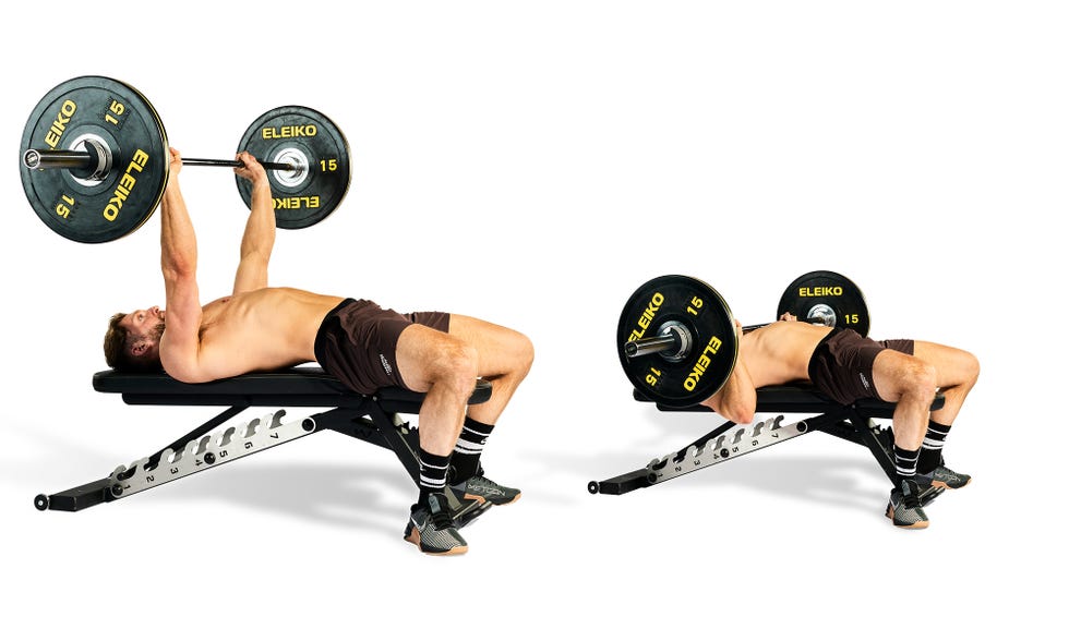 barbell bench press