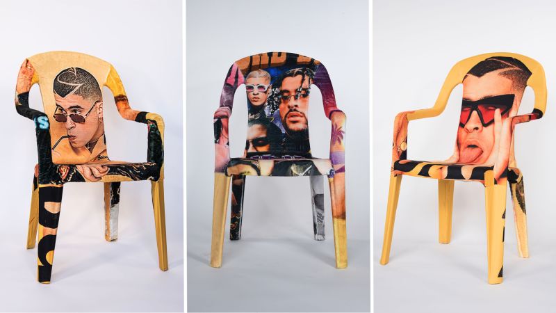 The Bad Bunny chairs taking over the art world