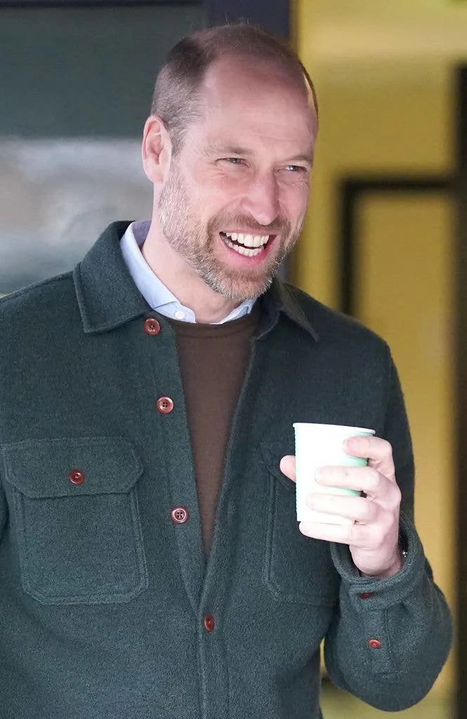 Prince William smiling