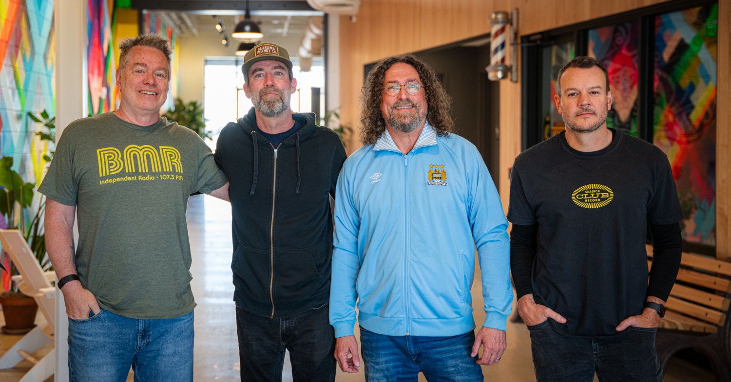 The Birmingham Mountain Radio team. (Nathan Watson / Bham Now)