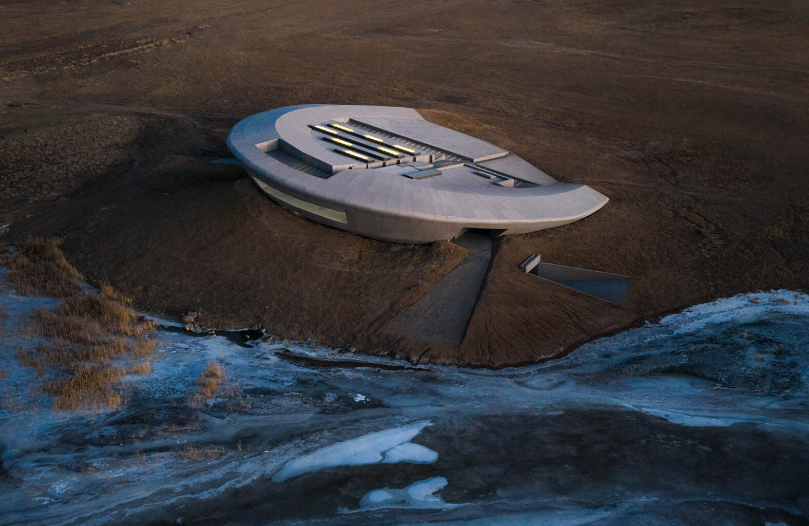 Dezeen Debate features "proper dystopian" Prairie Ark Gallery