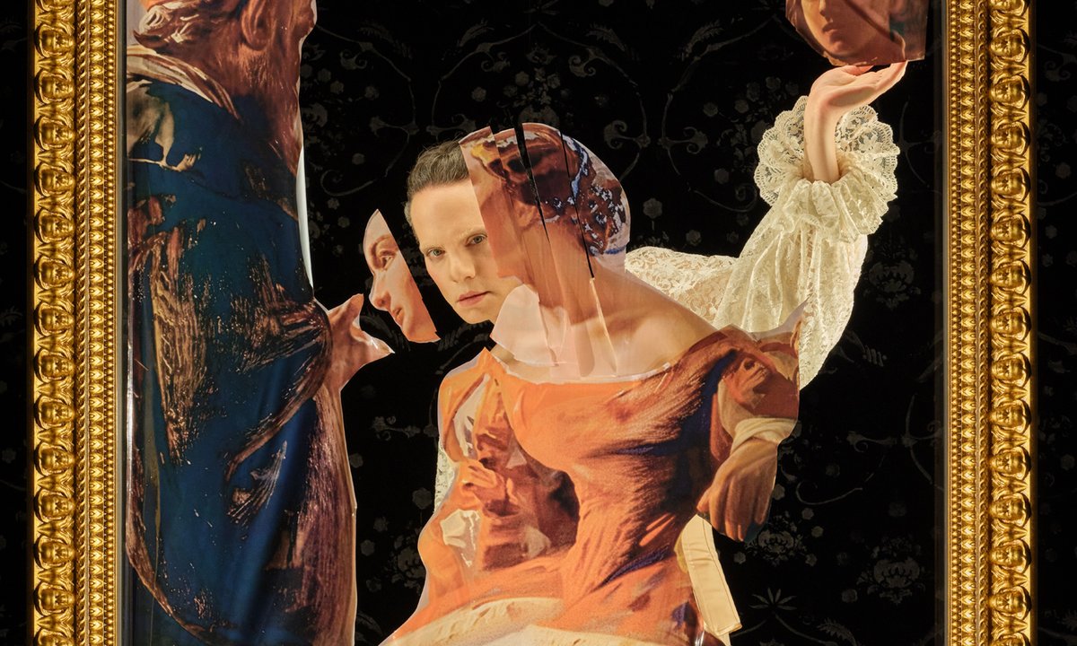 Fashion figure Jordan Roth wows in collage at the Venice Biennale - The Art Newspaper