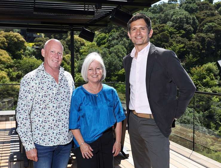 41D Tiri View Road, in Palm Beach, Waiheke Island, is billed as a first-class ticket. Photo / Supplied