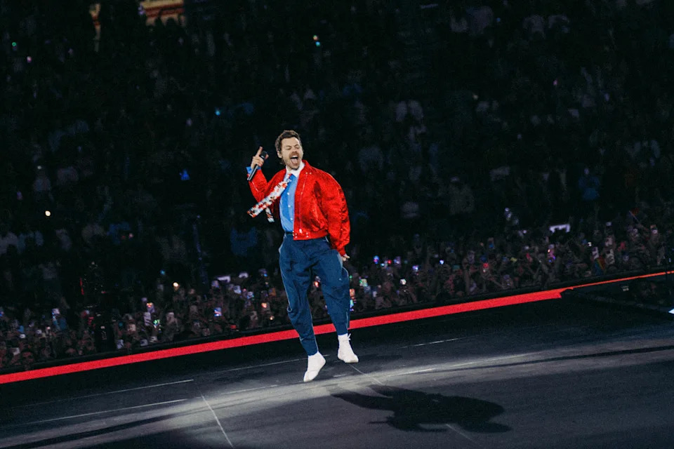 Harry Styles romped through 21 songs on his two-hour Together, Together tour, offering songs from all four of his solo albums.