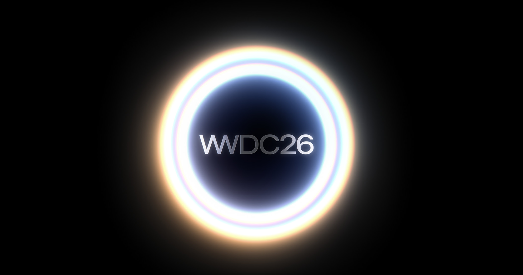 WWDC 2026 shiny logo