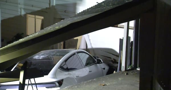 Injuries after car crashes into Auckland house during 21st party