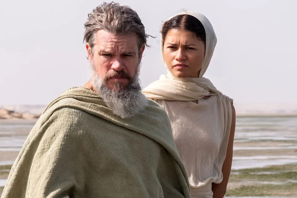 Damon and Zendaya in 'The Odyssey'Credit: Melinda Sue Gordon/Universal Studios