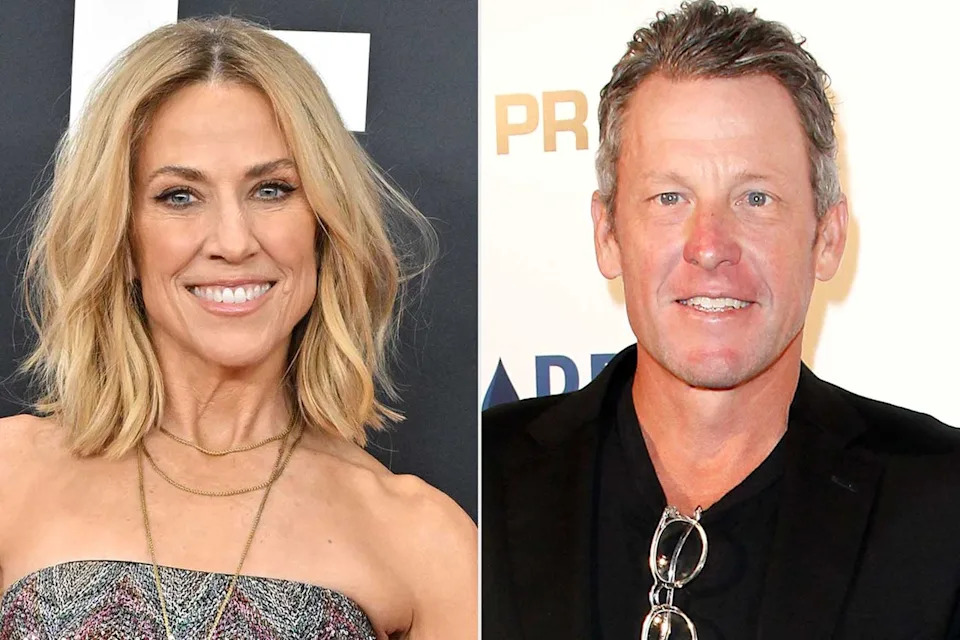 Sheryl Crow in February 2025 in L.A.; Lance Armstrong in June 2018 in L.A.Credit: Tibrina Hobson/Getty