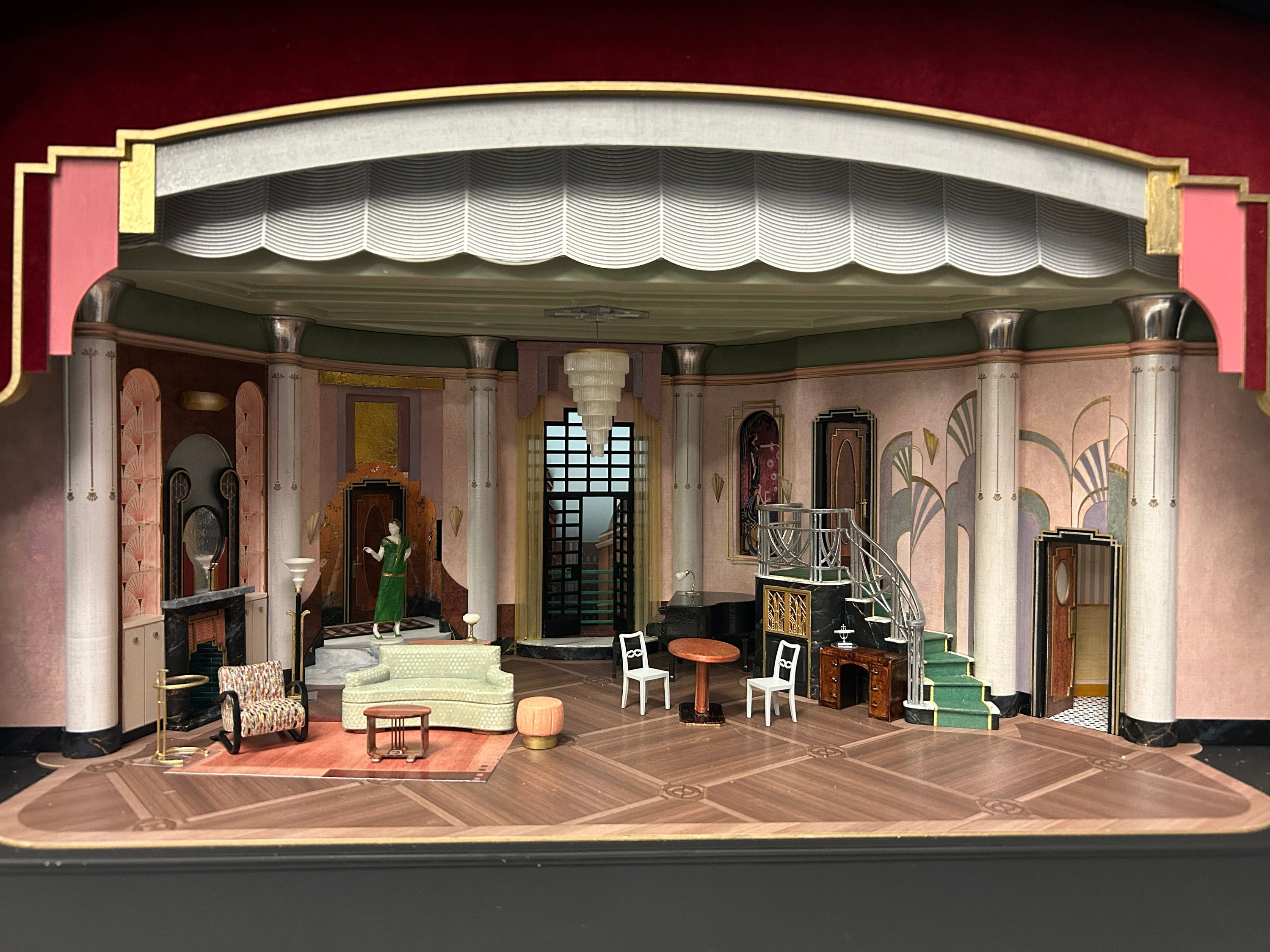 a rendering of the fallen angels play set