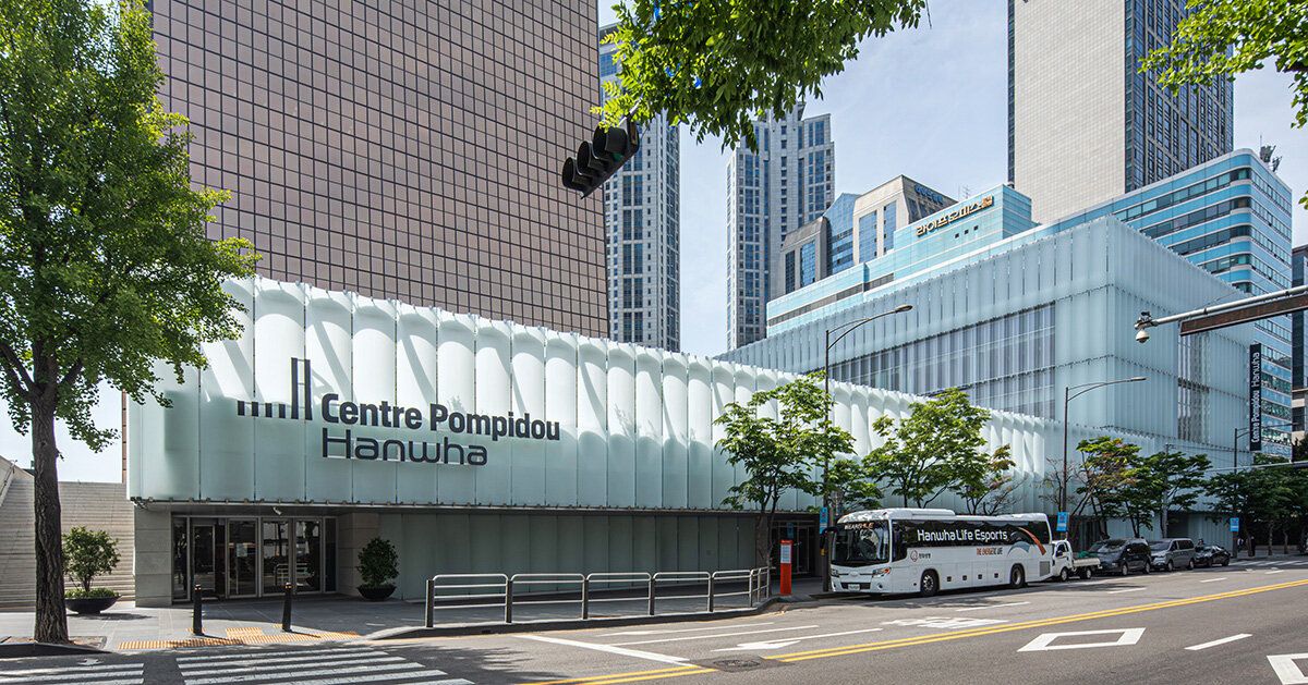 centre pompidou hanwha opens in seoul