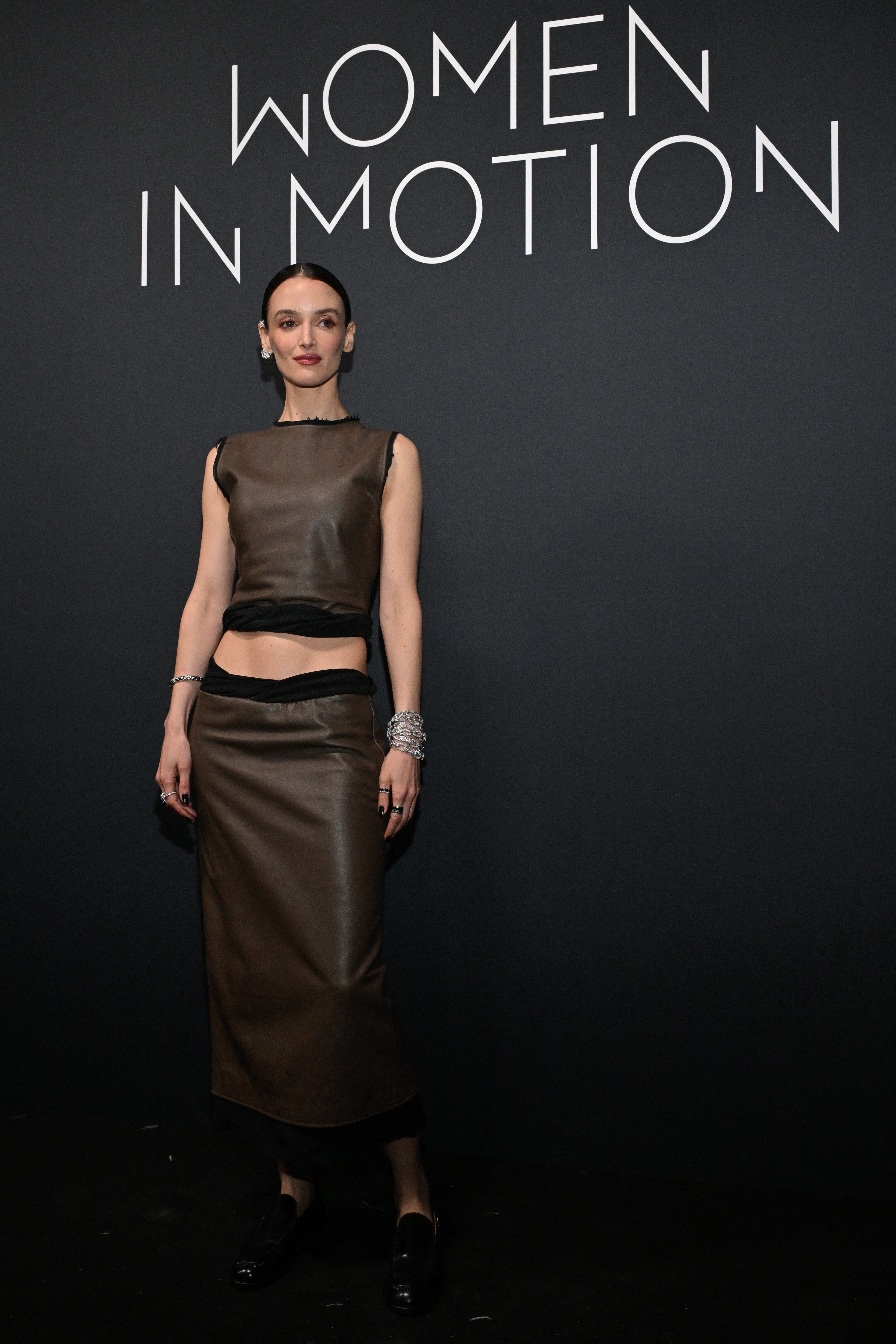 Charlotte Le Bon attends the 2026 Kering Women in Motion Awards during the 79th annual Cannes Film Festival at Place de la Castre on May 17, 2026 in Cannes, France.