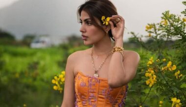 Rhea Chakraborty announces social media break: ‘Choosing lived moments over posted ones’