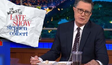 Watch Stephen Colbert Celebrate the Worst of 'The Late Show'