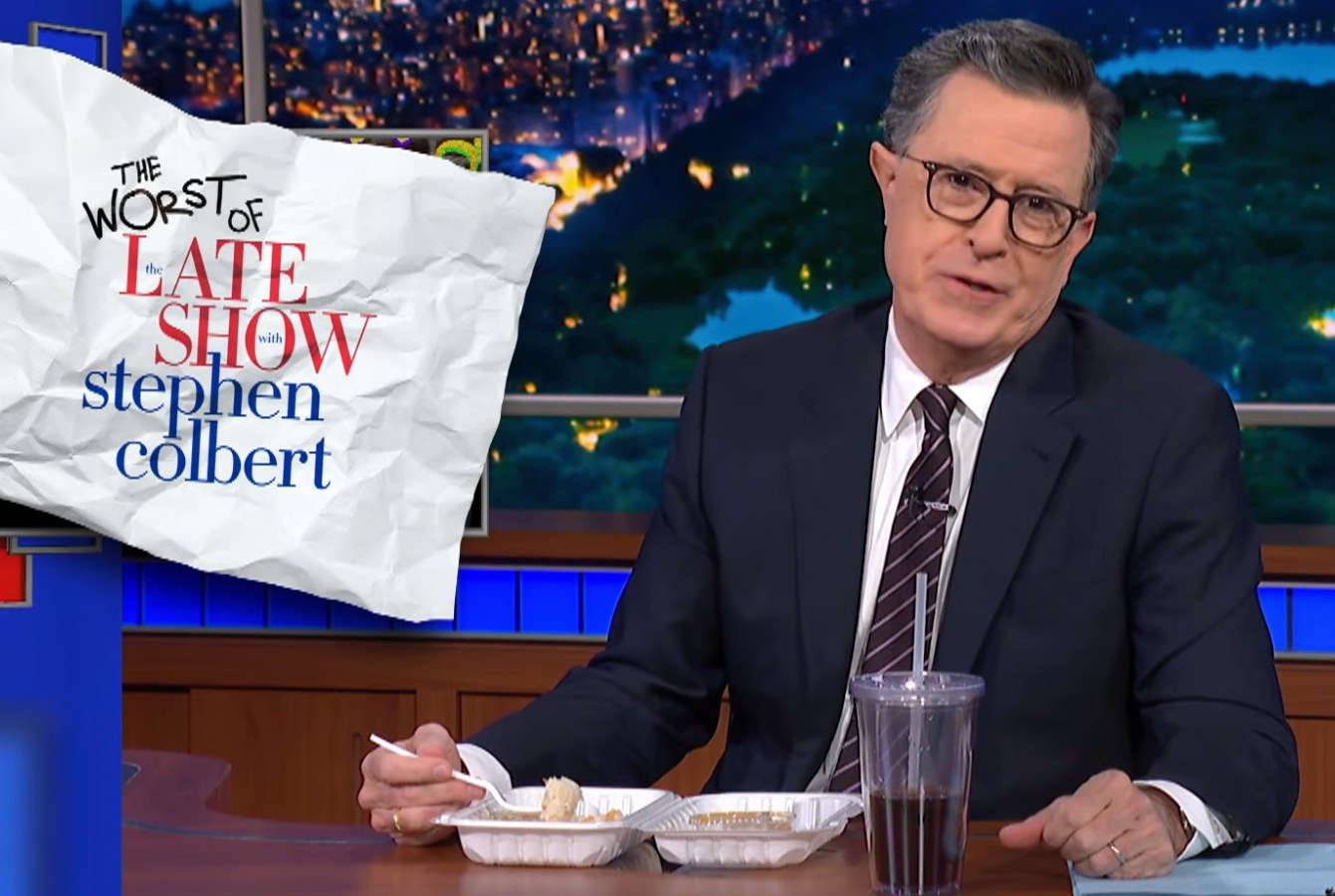 Watch Stephen Colbert Celebrate the Worst of 'The Late Show'