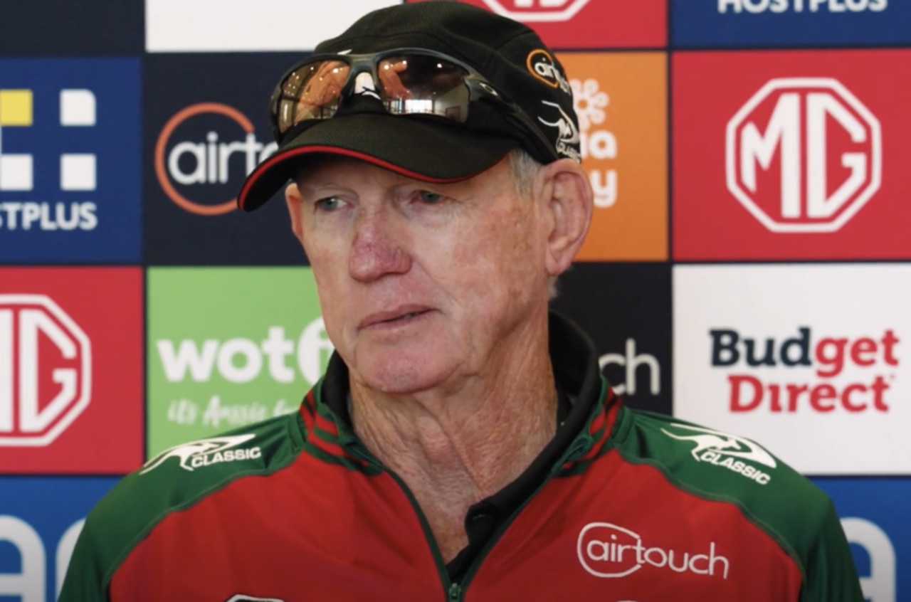 Wayne Bennett Souths press conference