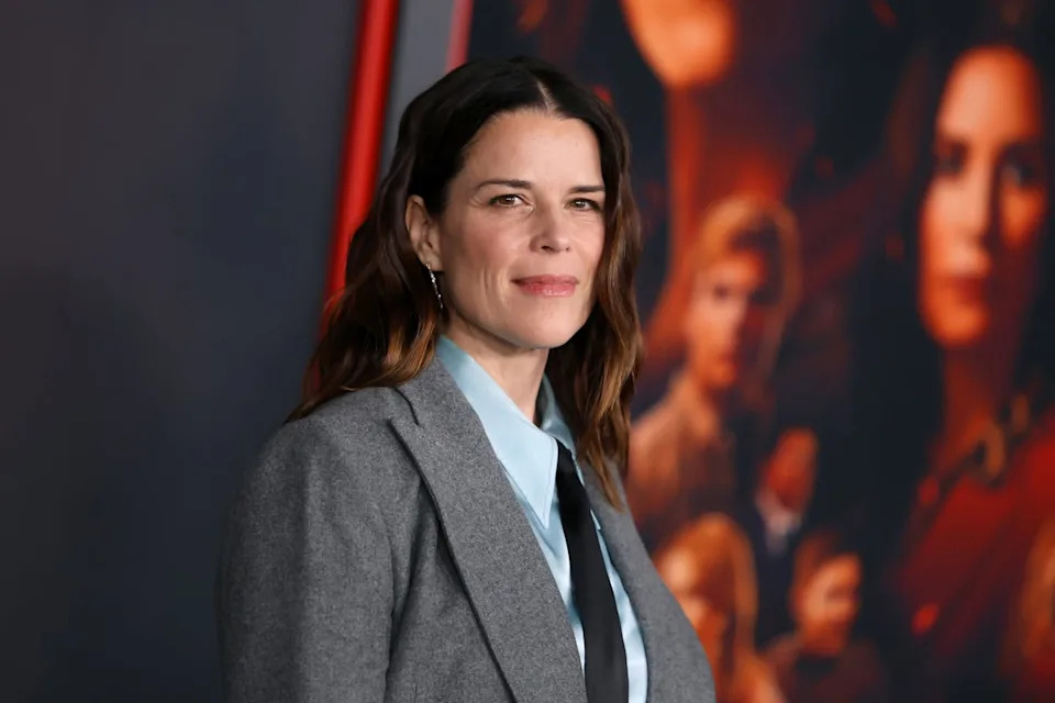 Neve Campbell returned to her role as Sidney Prescott in 'Scream 7' (Getty)