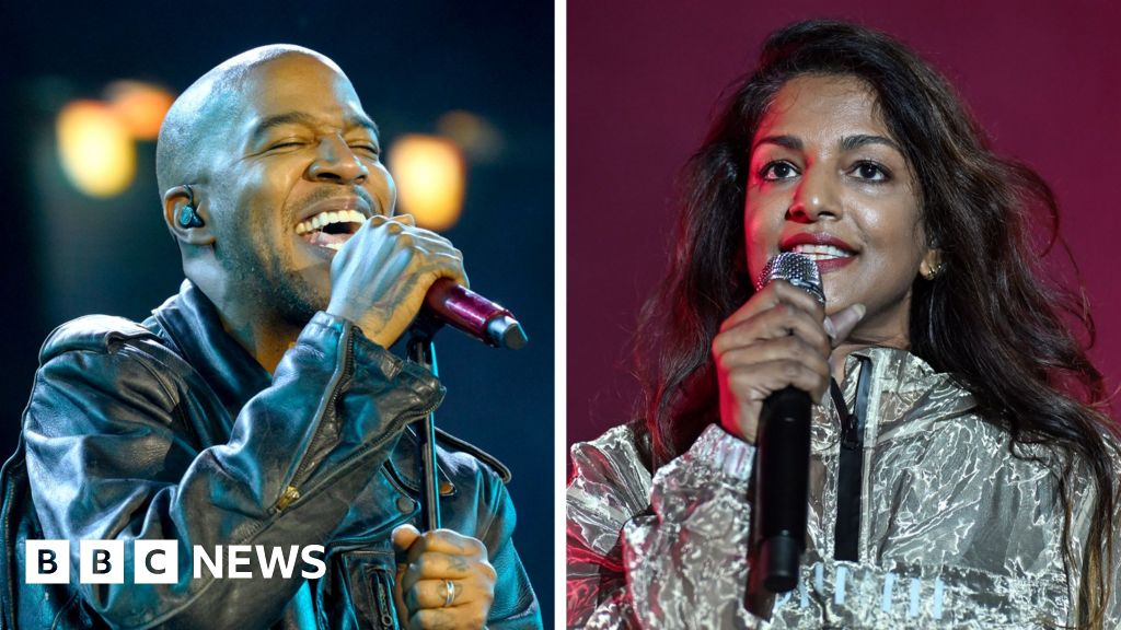 Rapper Kid Cudi fires M.I.A after political rant at Dallas show - BBC