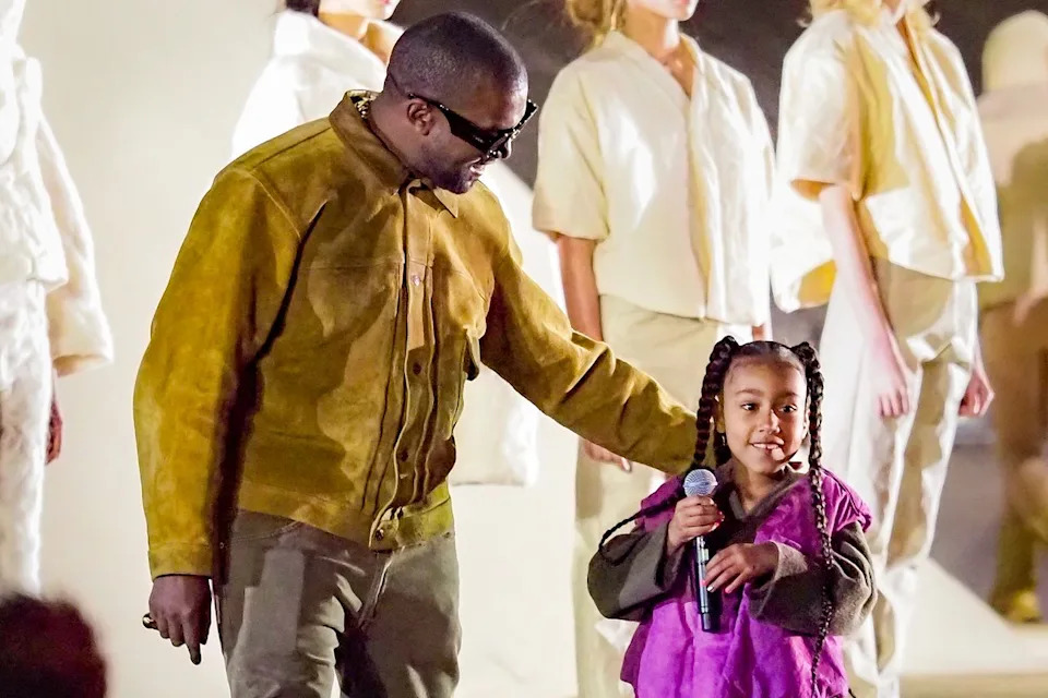 Ye and North West in 2020Credit: Arnold Jerocki/GC Images