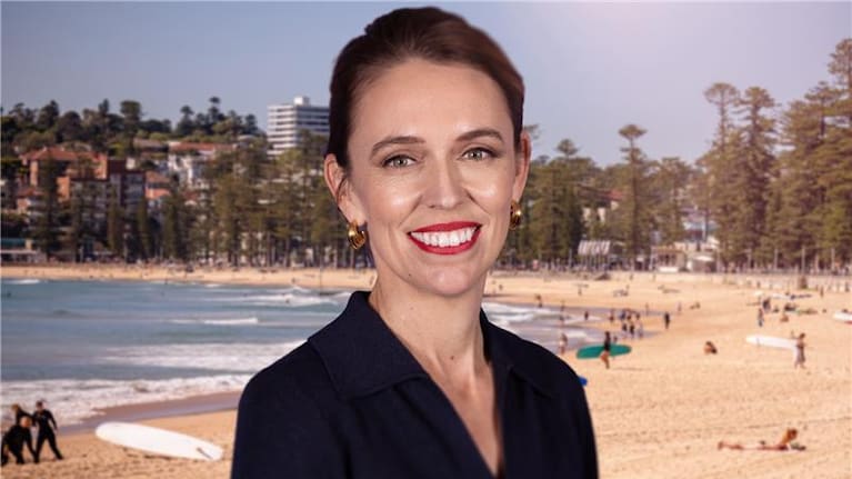 Dame Jacinda Ardern composite image (file image)