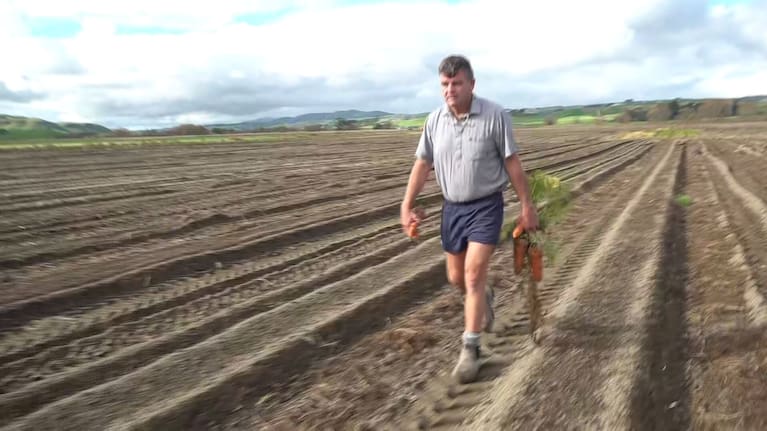 Drumpeel Farms co-owner Hugh Ritchie.