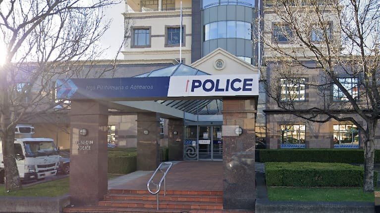 Dunedin Central Police Station.