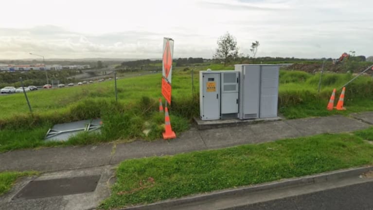 Dylan Barford's body was found in grassland by the motorway. Source: Google Maps