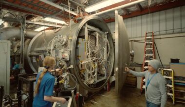 NASA's Lithium-Fed Nuclear Thruster Flares to Life in First of Its Kind Test