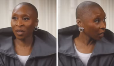 Awkward moment Cynthia Erivo refuses to answer Wicked question