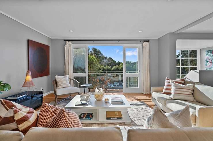 The four-bedroom house at 47 Fern Glen Road South, in Auckland's St Heliers, was built by the US Government in the early 1960s. Photo / Supplied