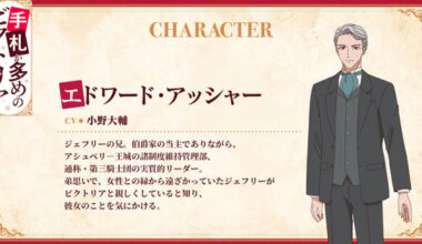 Victoria of Many Faces Anime Reveals 8 More Cast Members - News