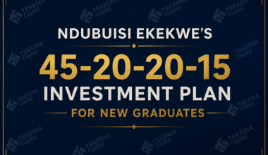 The 45-20-20-15 Plan: Ndubuisi Ekekwe’s Financial Blueprint for Young Professionals
