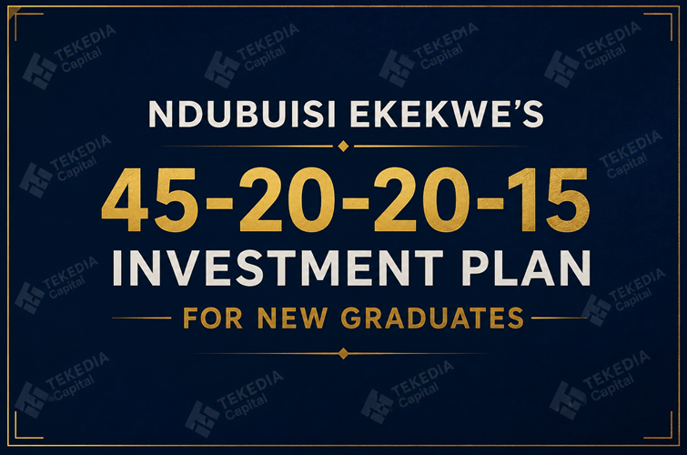 The 45-20-20-15 Plan: Ndubuisi Ekekwe’s Financial Blueprint for Young Professionals