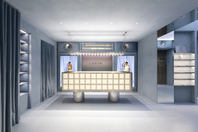 mirrored arches and velvet textures take over el departamento’s flagship store in madrid - 1