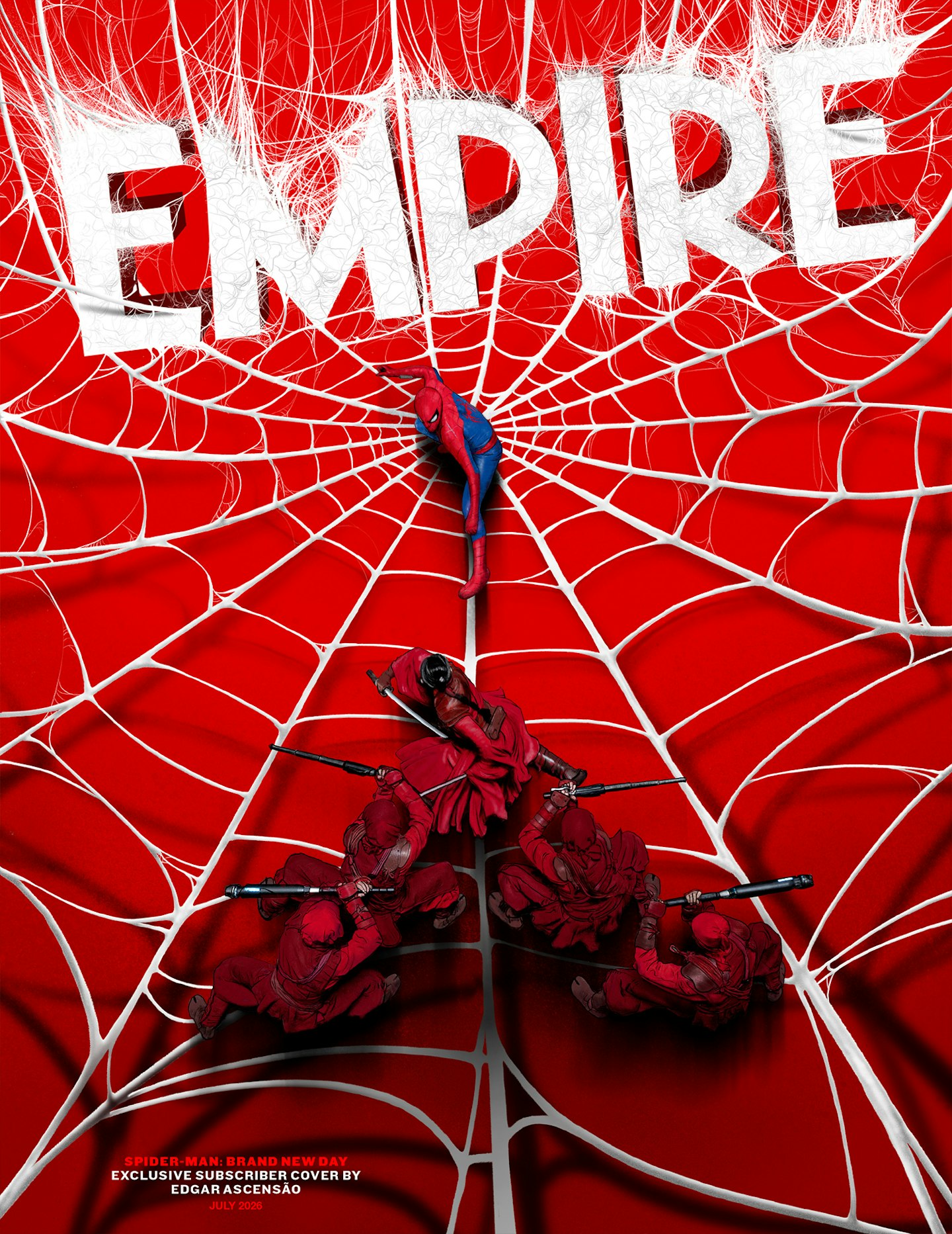 Empire – July 2026 issue – Spider-Man: Brand New Day subscriber cover