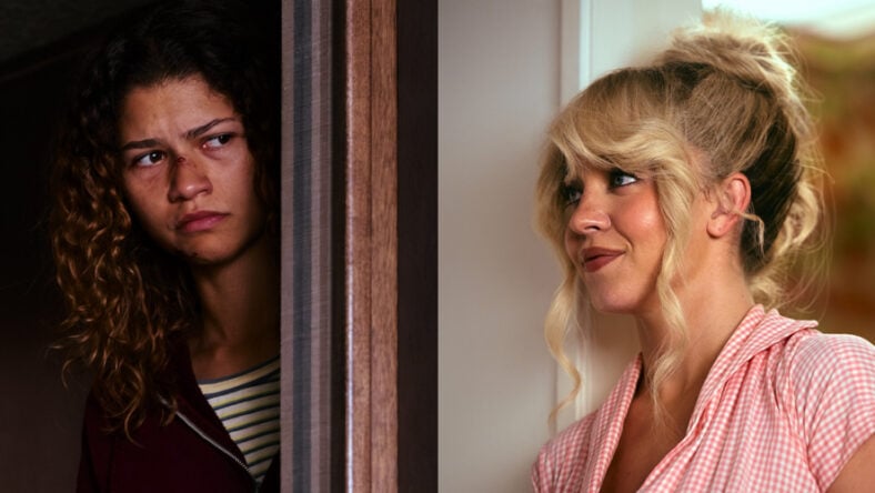 Zendaya and Sydney Sweeney in Euphoria finale stills